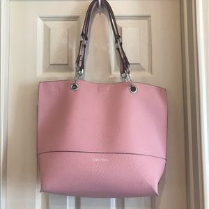Calvin Klein large pink purse